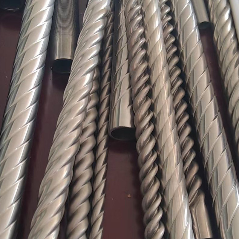 Stainless steel spiral tube